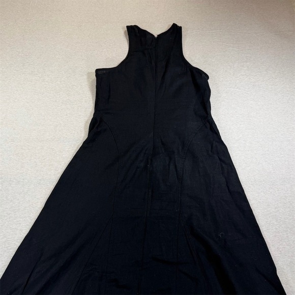 Future Collective Midi Dress Womens Size 10 Black Sleeveless Round Neck - Picture 8 of 9